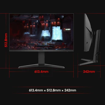 KOORUI 27-Inch WQHD Gaming Monitor 2560x1440, 240Hz Refresh Rate