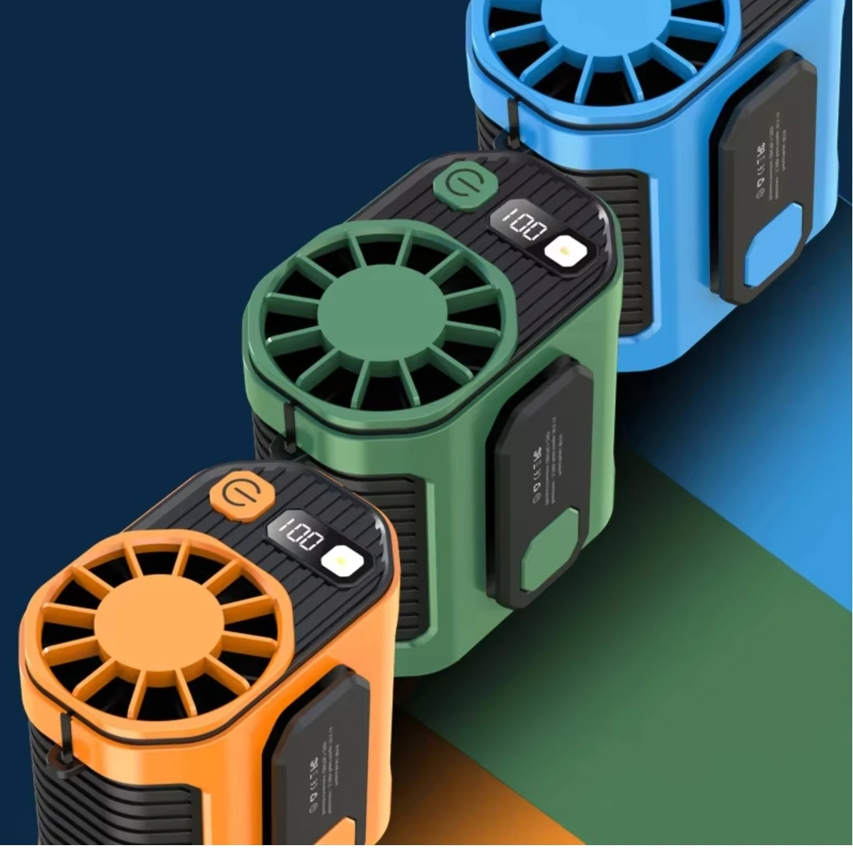 High-speed handheld air cooler