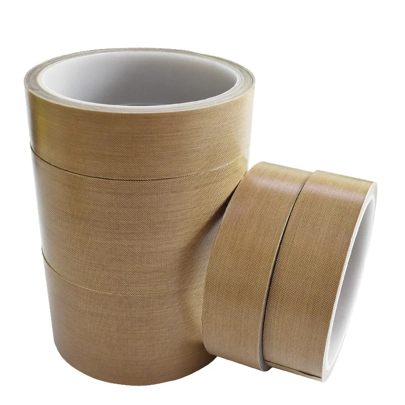 Industrial Customized Color High Strength PTFE Coated Fiberglass Fabric Cloth Teflon Tape