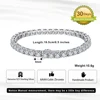 4mm Rhodium Plated