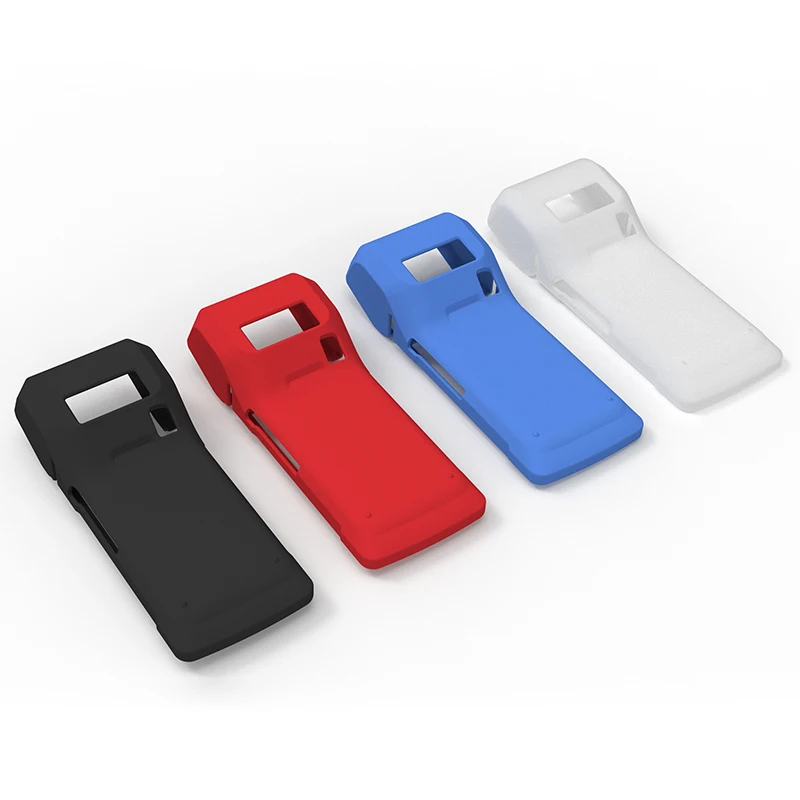Silicone Pos Machine Cove Anti-fall and Dust-proof Protective case for Pos Terminal Sunmi P2pro Silicone Pos case