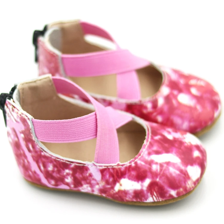 
 Лидер продаж, школьная дизайнерская розовая балетная обувь на молнии для маленьких девочек  