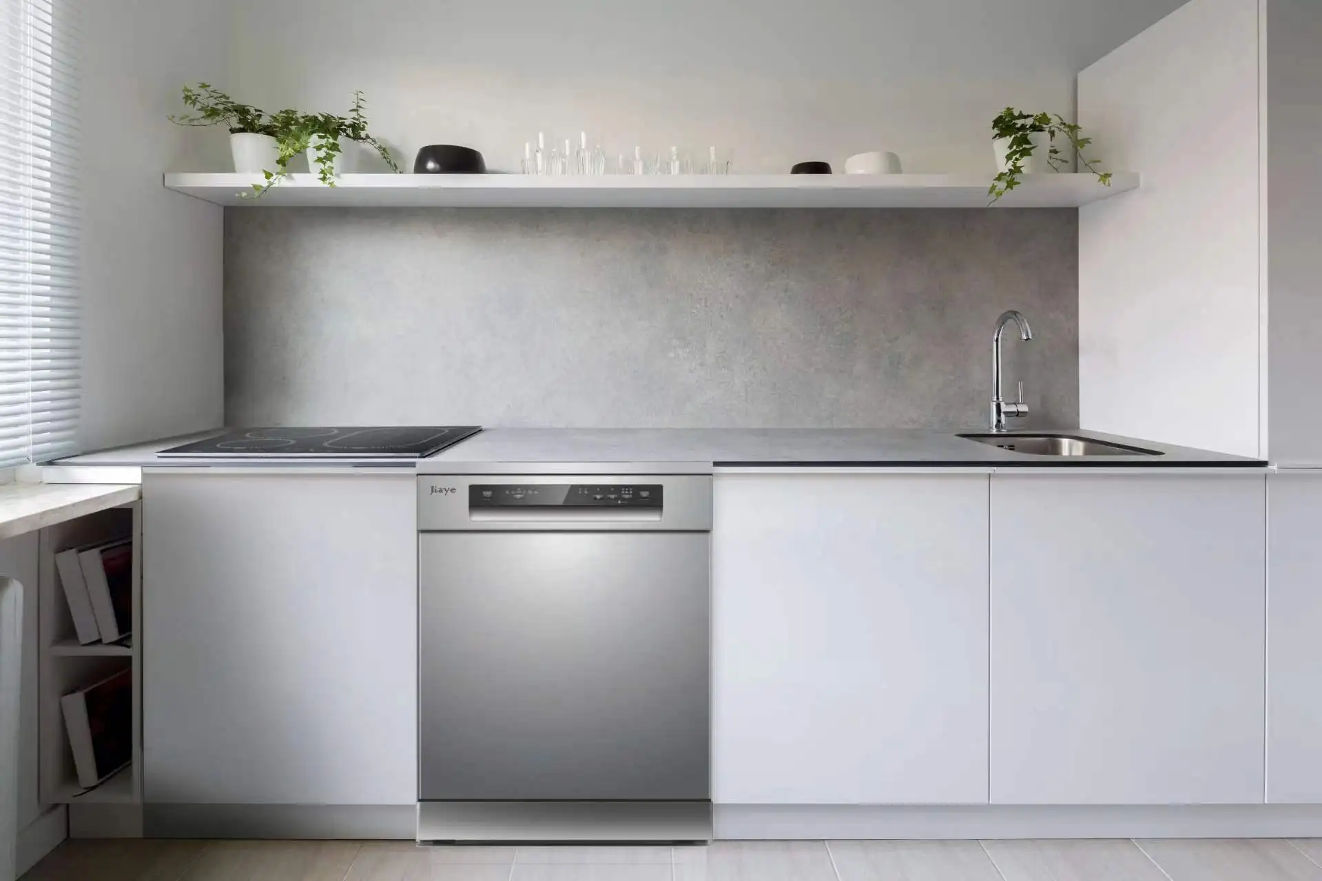 Stainless Steel Pattern Dishwashers Cover Decal,Vinyl Decorative