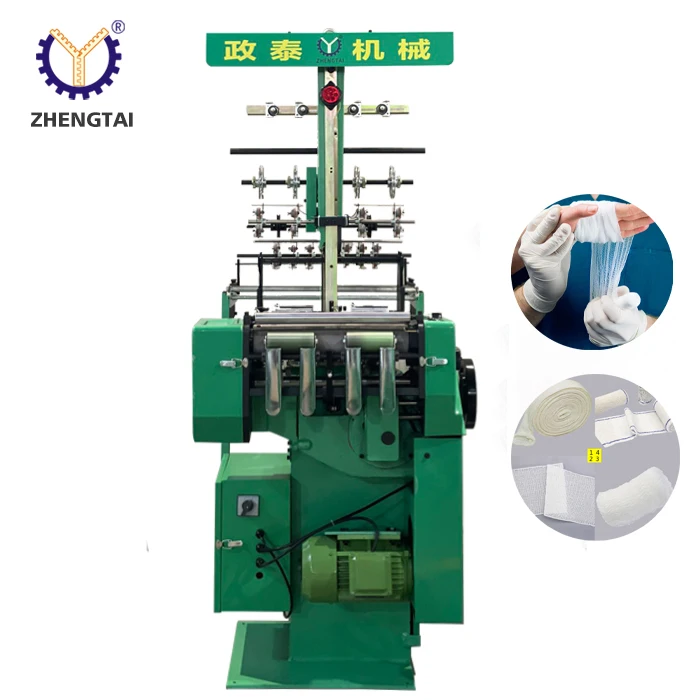 Zhengtai новая Стерильная эластичная хлопчатобумажная медицинская марлевая бандажная машина для производства рулонов марли