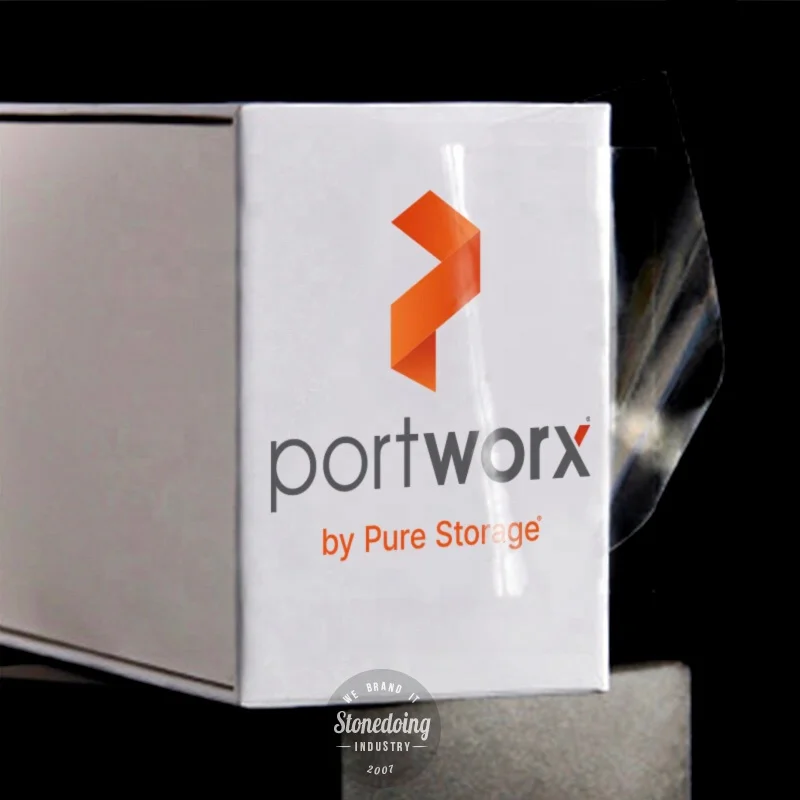 Waterproof Strong Adhesive Packing Use Washable Durable Vinyl Transfer Dtf Labels Custom Logo Printed UV Transfer Stickers