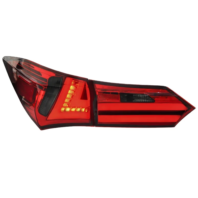 For TOYOTA 2014 2015 2016 Corolla Altis LED Tail Lights Red/Clear Color
