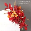 Red Spotted Orange Orchid Evening Flower