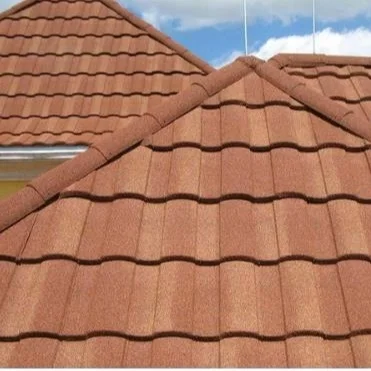 Металлическая черепица с каменным покрытием для строительства виллы-купить кровельная плитка виллы