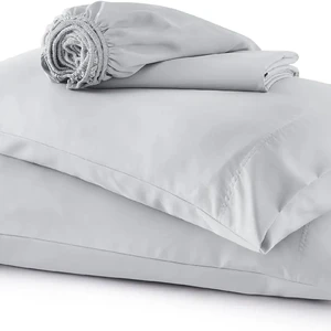 OEKO-TEX Ultra Smooth Eco-friendly Bamboo Bed Sheets Sheet Set 100% Bamboo Pillowcase