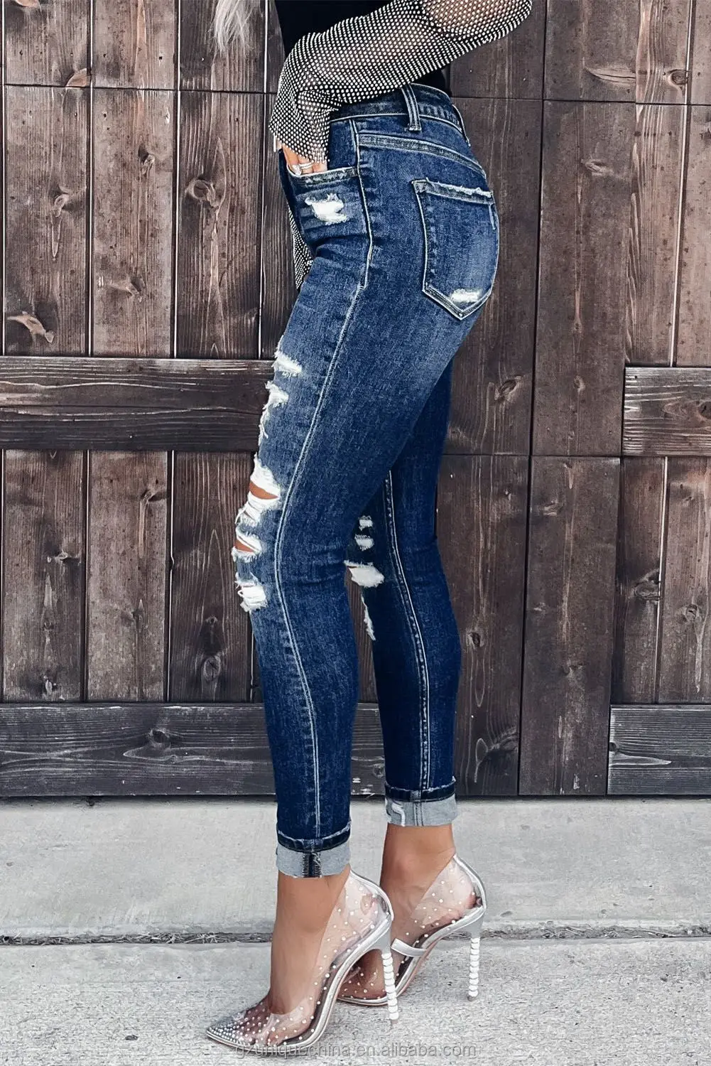 Wholesale Cheap Prices Fashion Designer Pantalon Jean Pour Homm