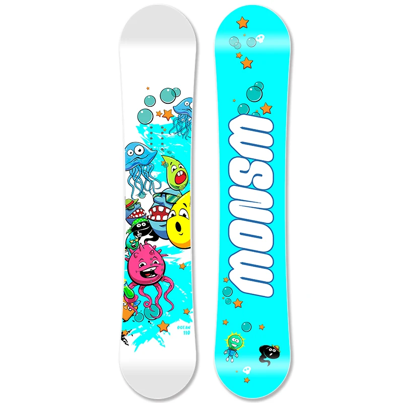 Custom Design Snowboard with Bindings  Carbon Fiber  Equipment Competition Snowboard Set All Mountain