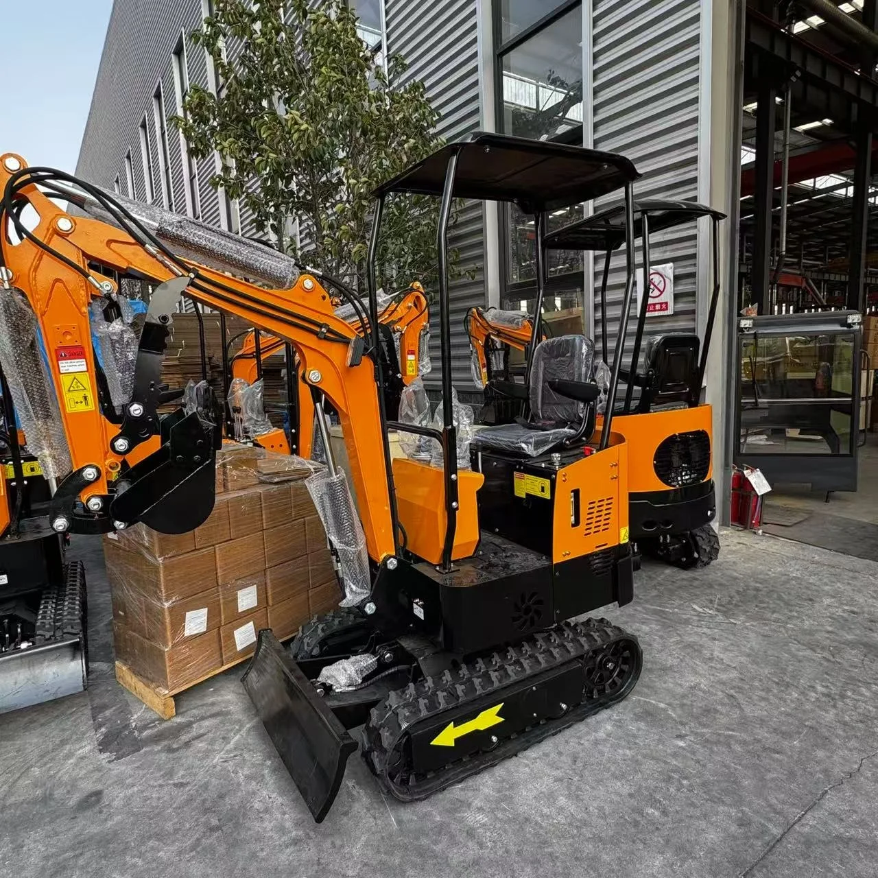 RBX Multi Purpose Zero Tail Bagger Excavator 3Ton Mini  Homemade Digger