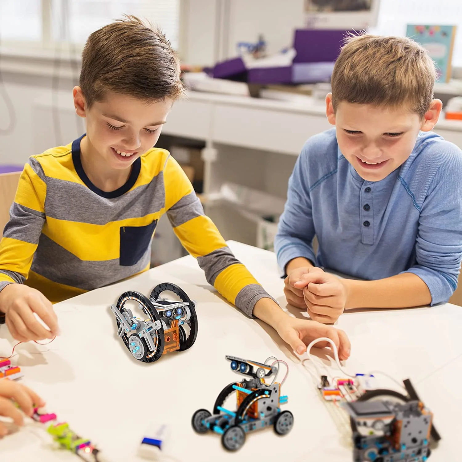 Солнечные наборы роботов высокотехнологичные научные игрушки для детей мальчиков и девочек развивающие