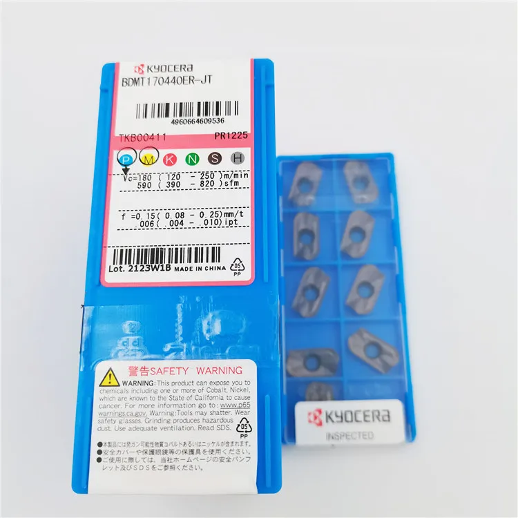Inserções de carboneto de quicera BDMT170440ER-JT pr1225 bdmt 