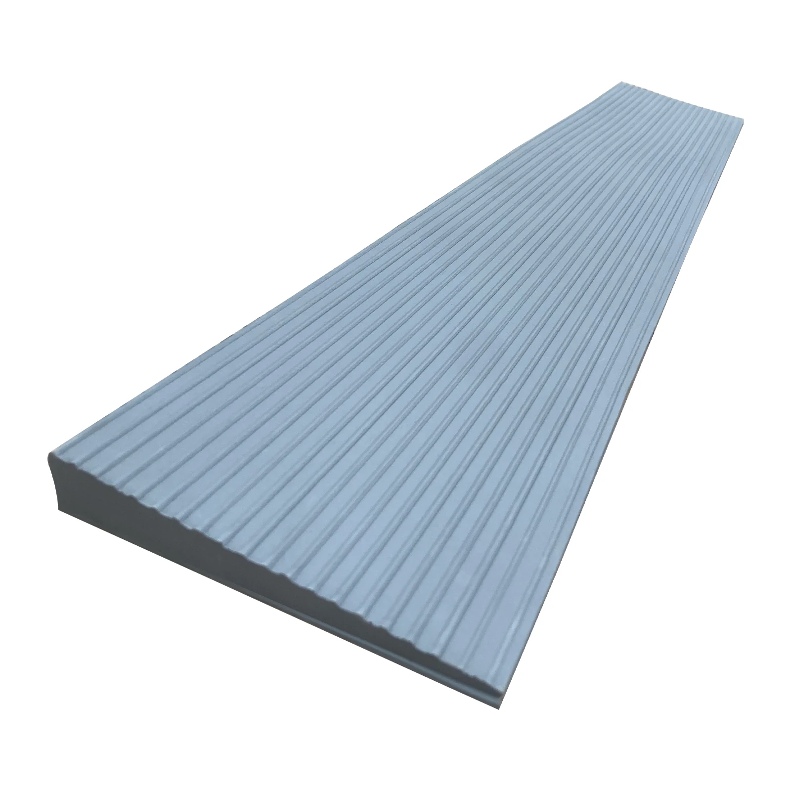 Heavy Duty Wheelchair Ramp Non-Slip Gray Native Rubber Power Handicap Ramp for Door factory