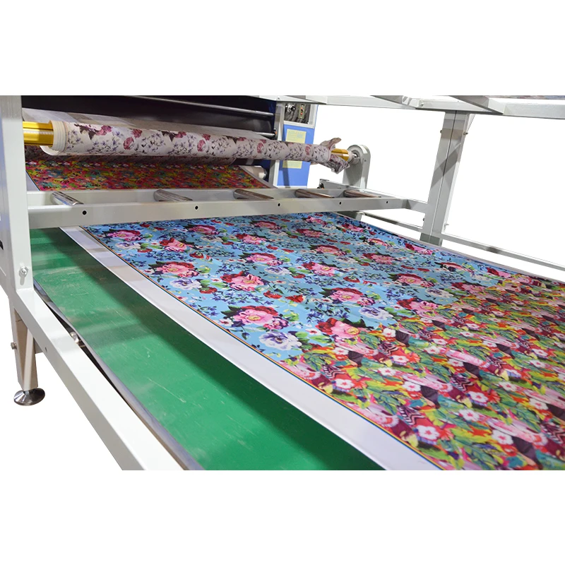 Automatic Large Format Roll Heat Press  Roller Sublimation Printing Heat Paper Transfer Printing Machine for Textile Carpet