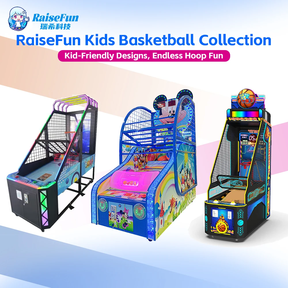 product commercial 55 inch display  scoring electronic basketball arcade game shooting machine indoor big screen street games machines-2