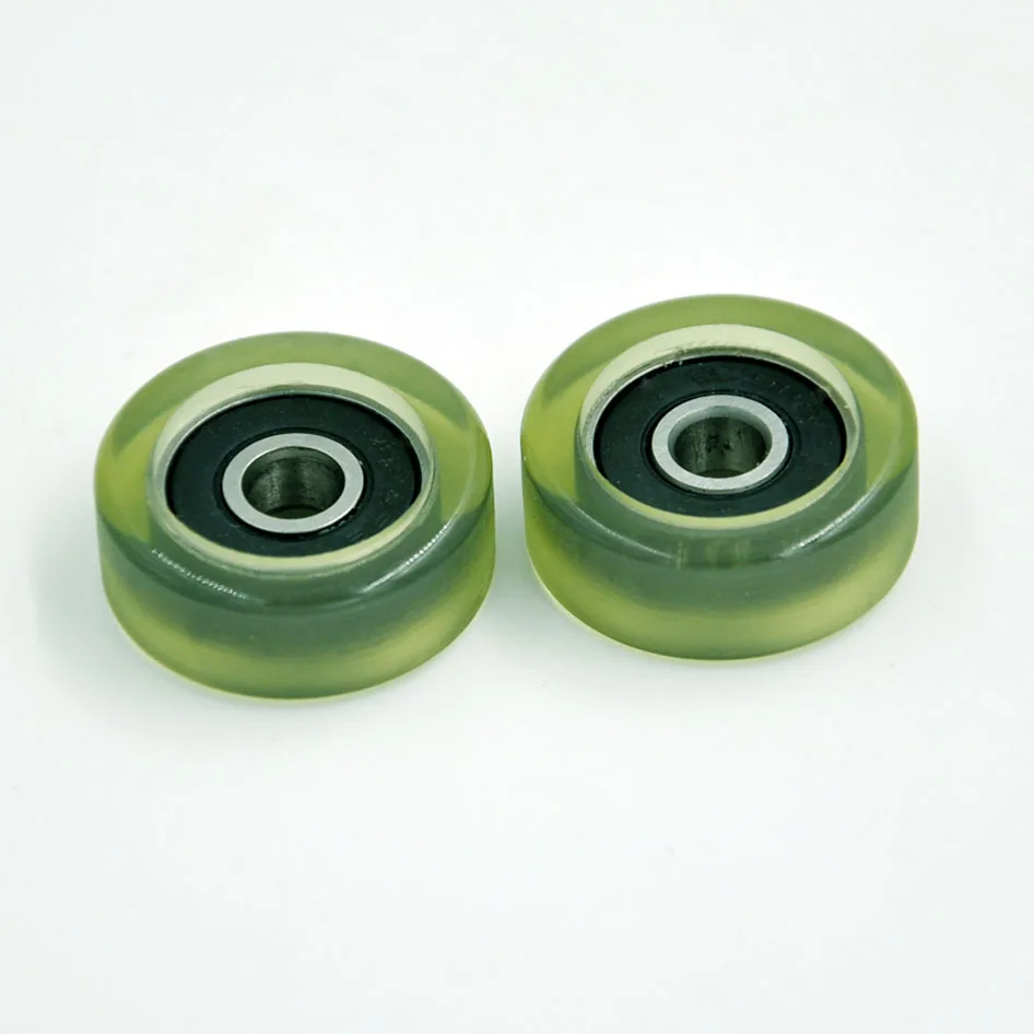 Polyurethane Wheel Material Vulkollan Wheel with Keyway. Industrial Polyurethane Polyurethane Star WheelPU62633-7 626RS 6x33x7mm