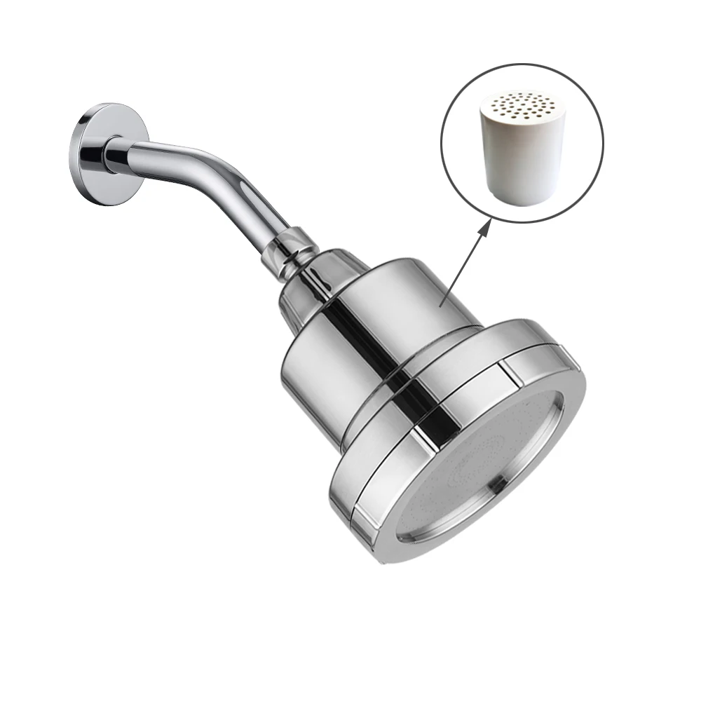 Filtered Shower Head High Pressure Luxury Filtered 15 Stage For Hard
