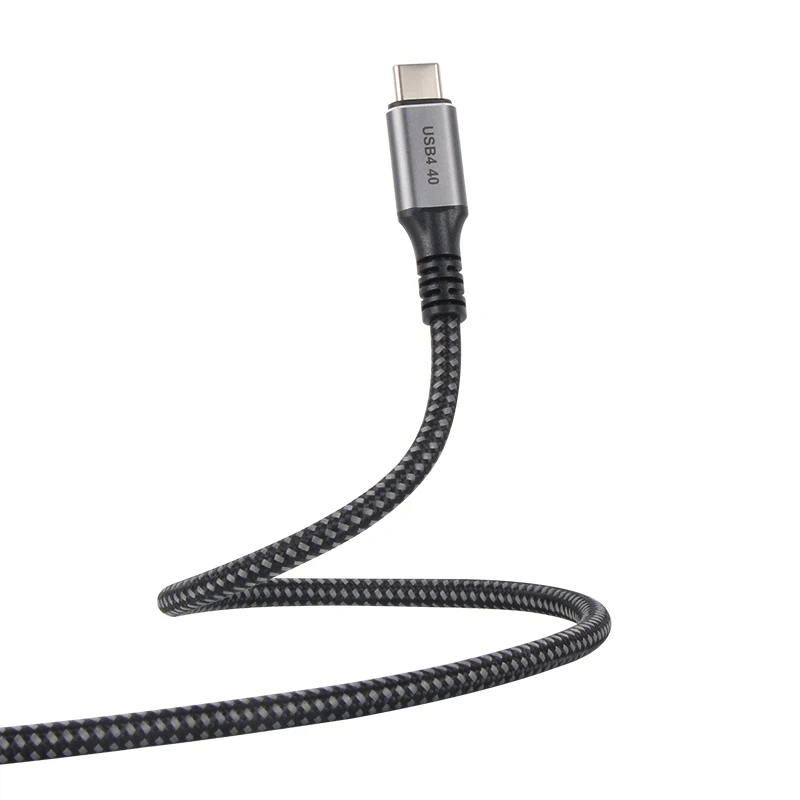 VCOM Type C to Type C USB4 Cable 100W 5A Charging 40Gbps Data Transfer Thunderbolt 4 3 8K Audio Video USB Cable