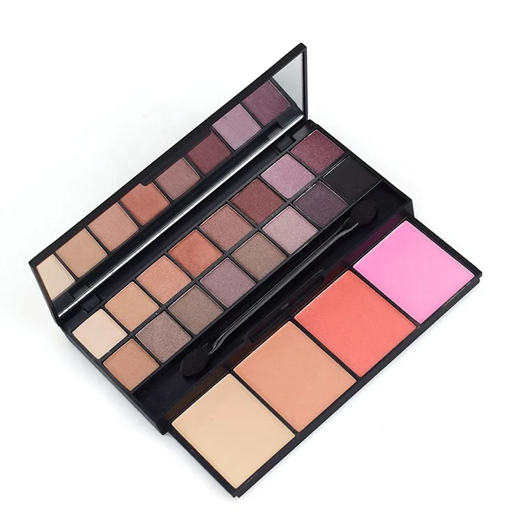 Палетка для макияжа Low Moq Cosmetics 20 Color Eyeshadow And Blush Makeup Palette With Mirror Makeup