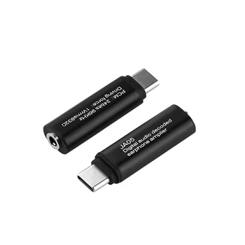 JCALLY Type C to 3.5mm USB C Digital Audio HIFI Earphone Adapter USB-C Aux Audio Converter