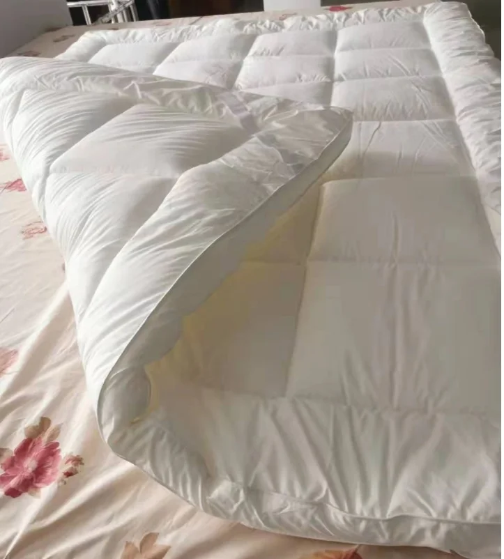 Competitive Microfiber Mattress Topper 3CM/6CM Folded Home Hotel Use Bed Mattress