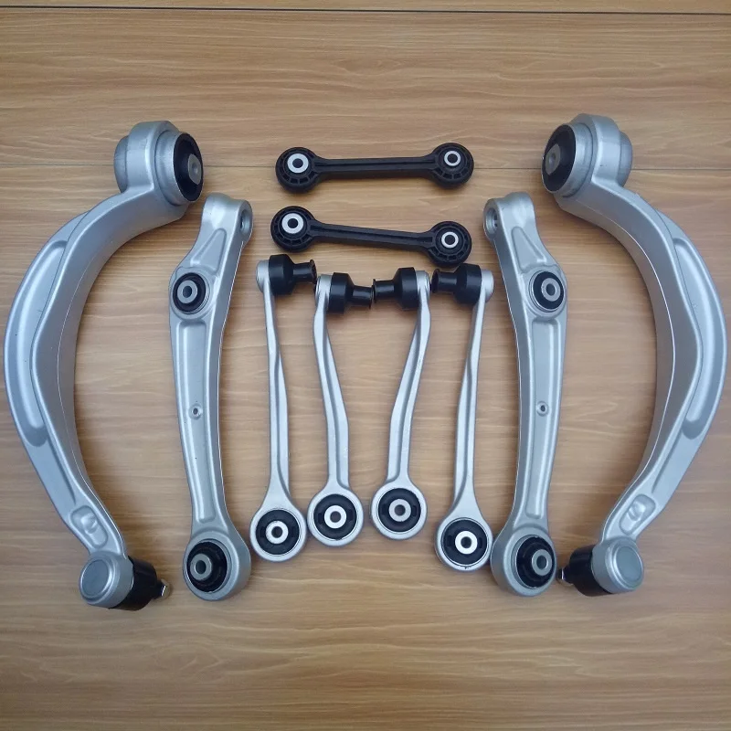 Frankberg 2x Control Arm Kit With Support Guide Joint Rubber Bearing Front Axle Compatible With A4 8k2 B8 1 8l 3 2l 2007 2015 M A C A N 95b 2 0l 3 6l