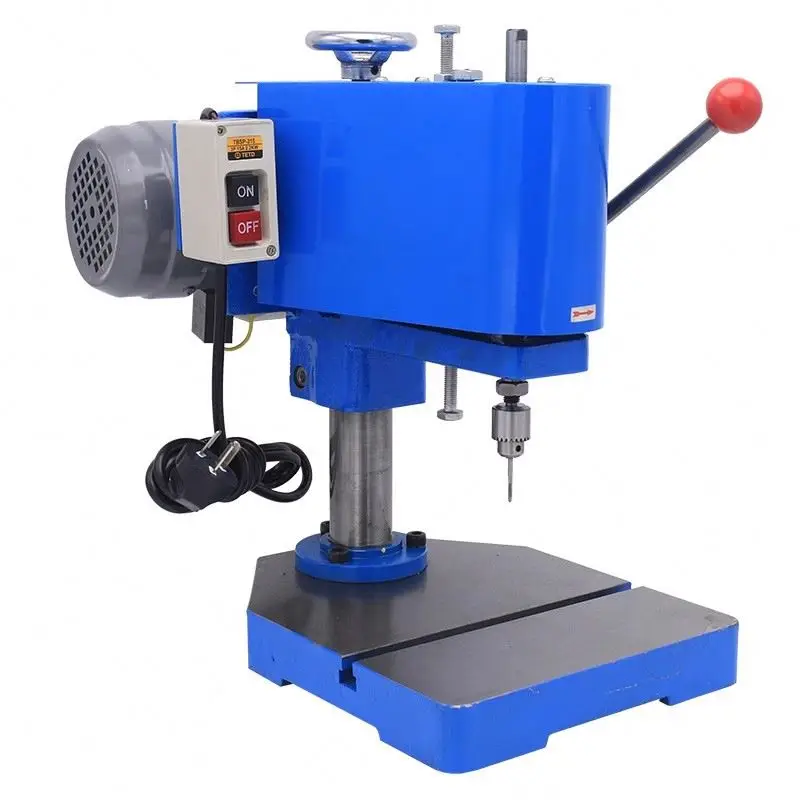 TEBAK Miniature Tapping Machine M0.5-M3 | 220V/380V Benchtop Precision Grinding Tapper Vertical Automatic Feed Drilling Machine
