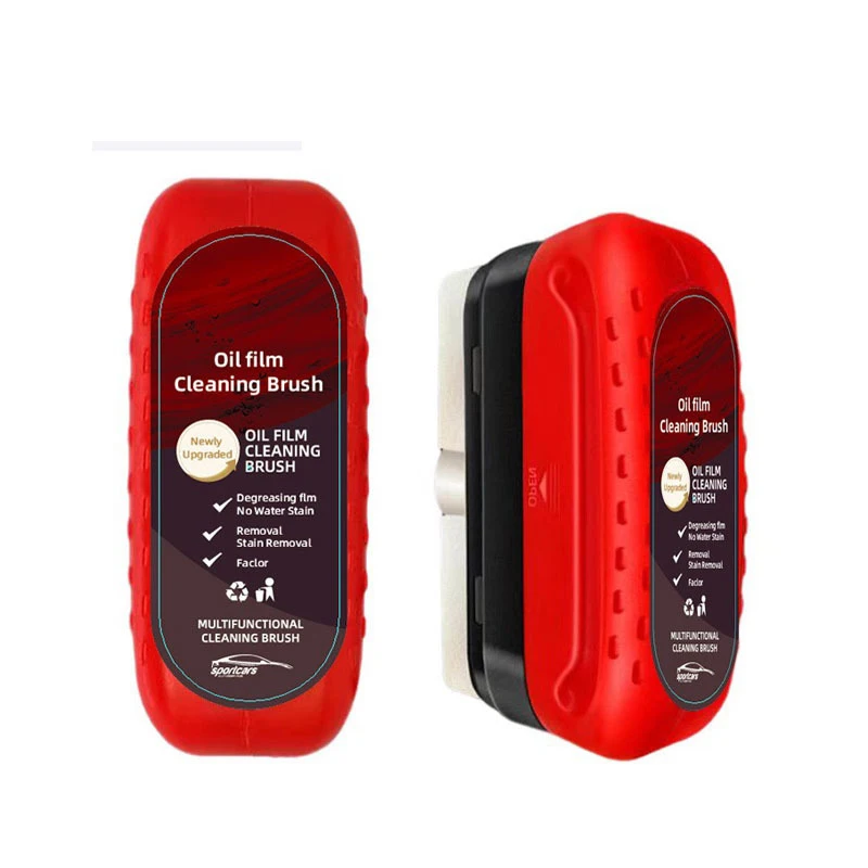 Car Glass Cleaning Oil Film Brush Glass Sponge Cleaning Brush Windshield Oil Film Cleaning Glass Brush