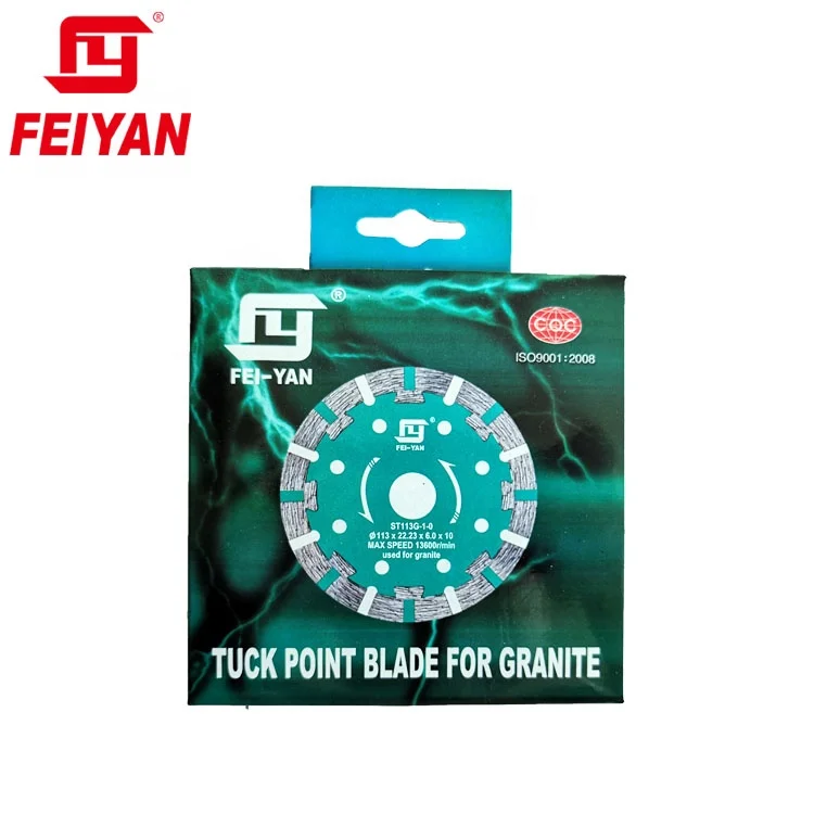 FY FEIYAN Tuck Point Blade with Protective Teeth for Granite