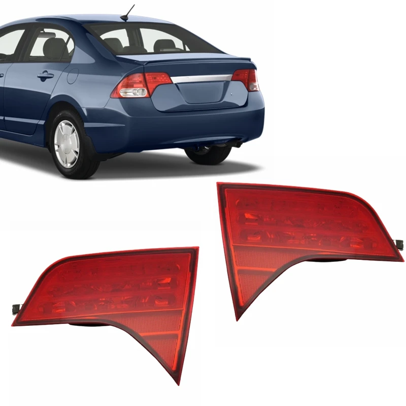 for HONDA civic sedan 2006 2009-2011 left right tail light rear back inner tail lamps