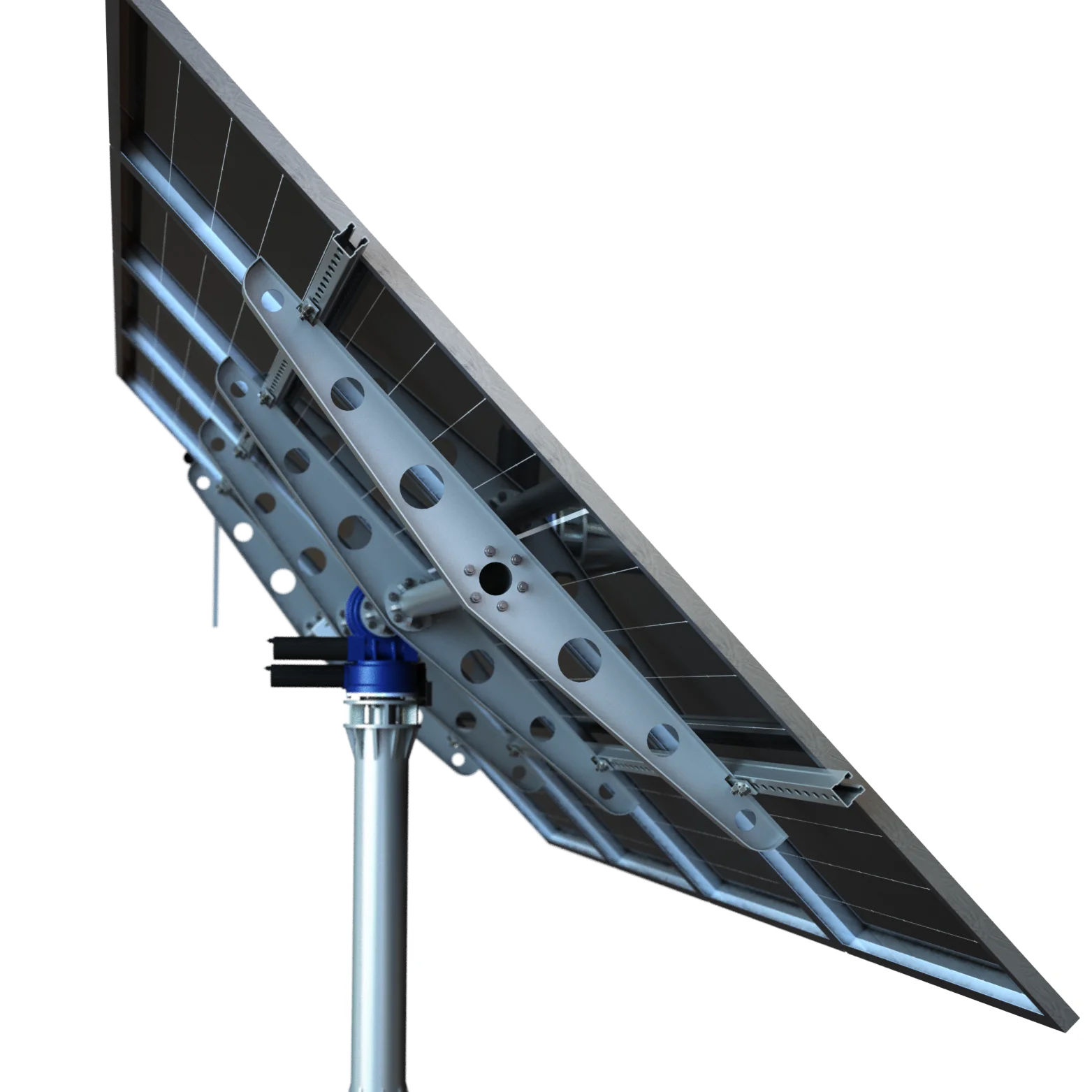 7.2KW Dual Axis Solar Tracker - Efficient Sun Tracking