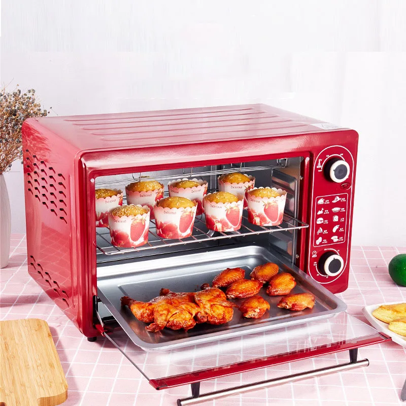 Multifunctional Electric Oven Household 48L Large Capacity Digital Control Baking Cake