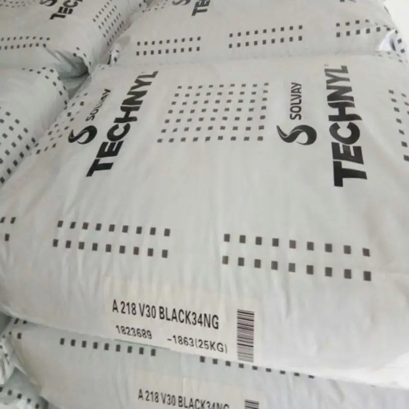 Solvay Engineering Plastics TECHNYL a 218 V30 PA66 Resin Polyamide Plastic  Nylon 66 Virgin PA Plastic Granule