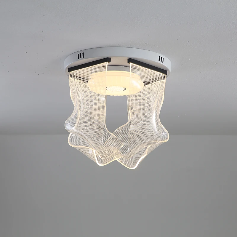 MEEROSEE Lustre LED Modern Lighting Acrylic Light Ceiling Mount Light MD87135