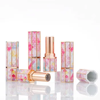 Guangzhou luxury tube wholesale lip empty aluminum lipstick tubes packing for cosmetic packing