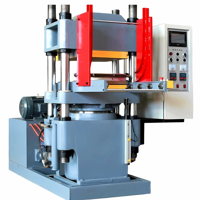 silicone rubber oil seal making machine/ rubber vacuum vulcanizing press molding machine