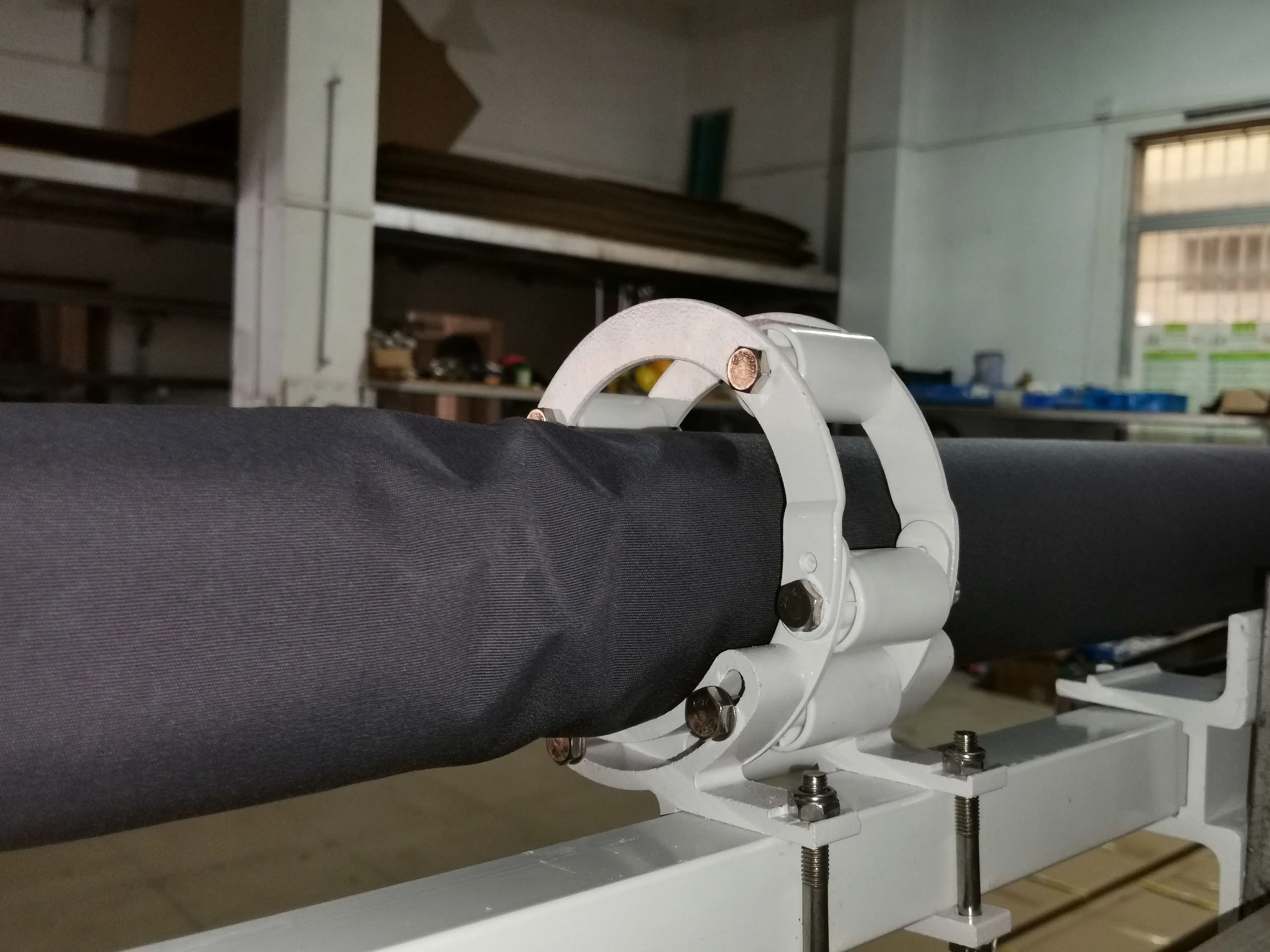 Retractable Awning Parts Central Rolling Support Aluminum Awning Parts