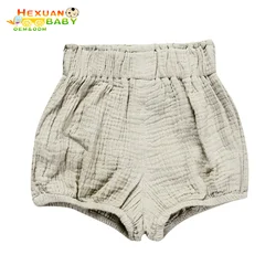 Детские хлопковые штаны с цветочным принтом, набор для новорожденных девочек, штаны для подростков