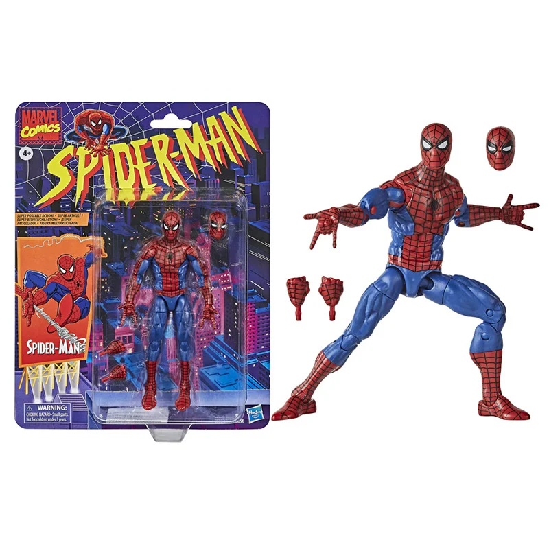 Douluo Spiderman Pvc Action Figure Spiderman Collectible Model Toy 15cm