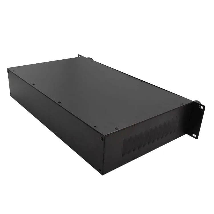 Shenzhen Customized Sheet Metal Box Fabrication Industrial 1U 2U 3U 19 Inch Rack Mount Chassis Server Case Equipment Enclosure