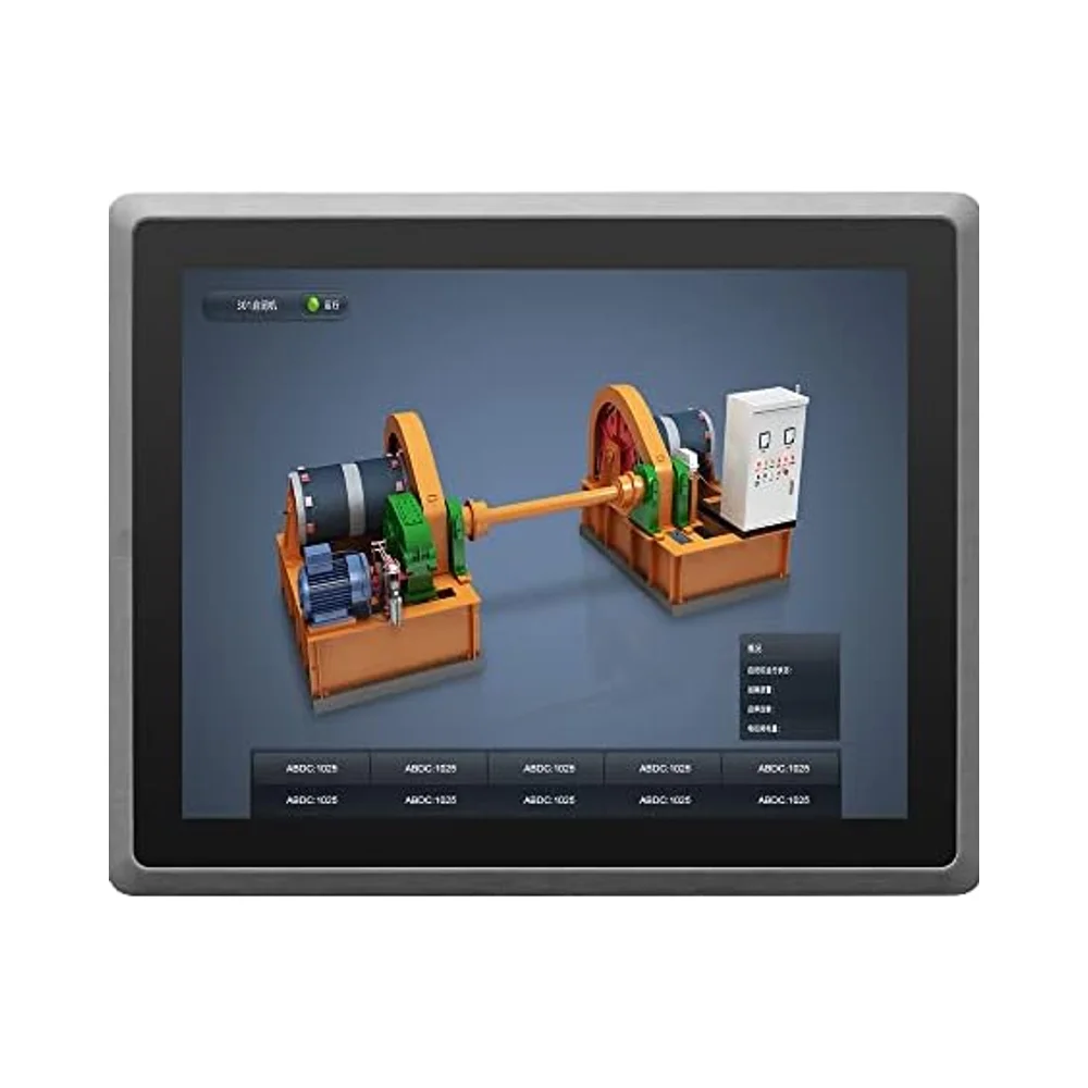 PC Industriale Touchscreen 15.6 Pollici – Fanless All-in-One Con Win11 Pro, Intel N5095, 8GB RAM, 128GB ROM, IPS Full HD, 4xUSB3.0, RS232, Type-C, HDMI E LAN