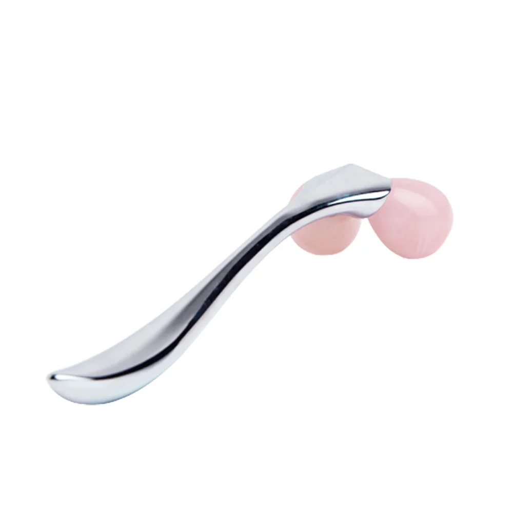 Антивозрастной Массажер для лифтинга лица и шеи с металлической ручкой для домашнего использования