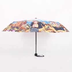 Factory Wholesale Personality Sublimation Golf Umbrella Custom Logo Prints Promotional Umbrella