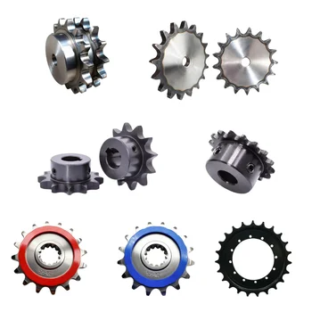 中国スプロケットデュプレックス08B-2 12T二列C45鋼ISO標準ローラー