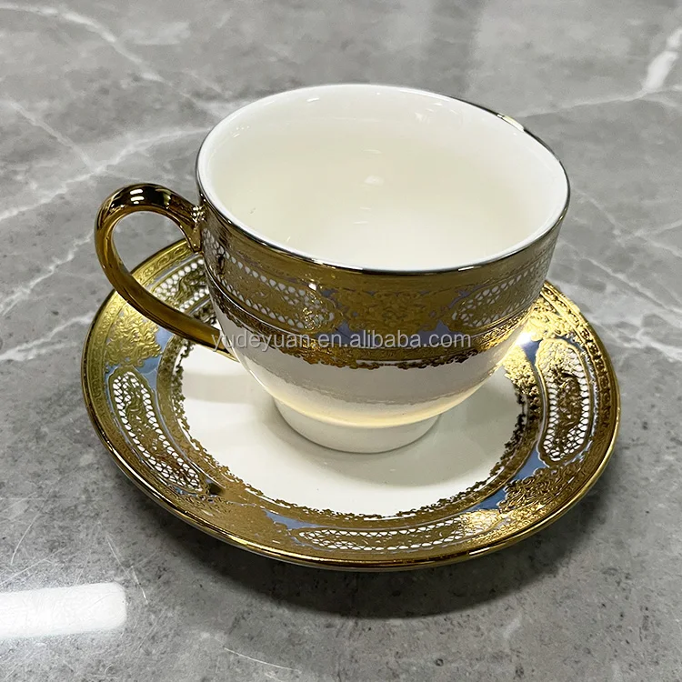 Tableware Dinner Plate Electric Machine Golden New Bone China Dinner Set 109pcs Dinnerware Luxury Porcelain for 12 Person