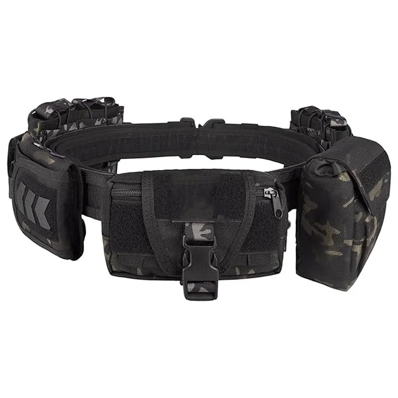 Wholesale Adjustable Tactical Multifunctional Belt Fashionable Quick Release Rigger Belts High Quality Heavy Duty Belts for Men