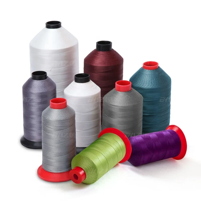 Скрепленная нейлоновая 6 нейлоновая 66 нить нейлоновая скрепленная швейная нить