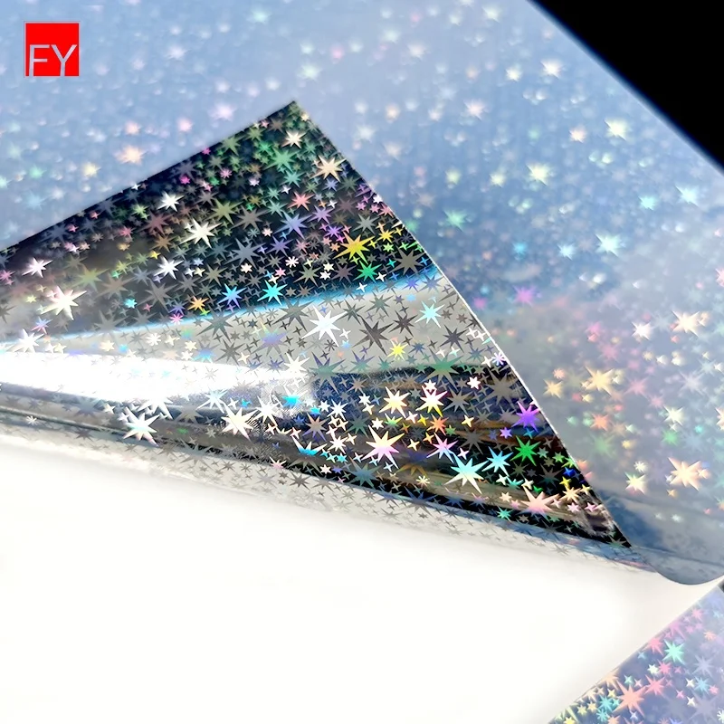 High Quality Design Holographic Sticker Vinyl Inkjet Printer Holographic Sticker Paper clear A4 Vinyl Stickers